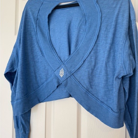 Free People My Time Layer Open Back Crop Top - Picture 6 of 6